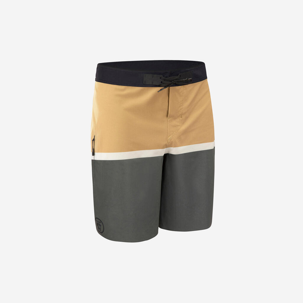 Surf boardshort  standard 900 flat belt DUDE Kaki